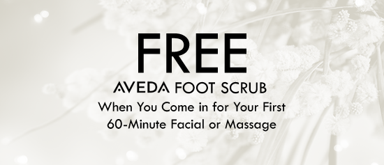 Free Foot Scrub - When You Come in for Your First 60-Minute Facial or Massage